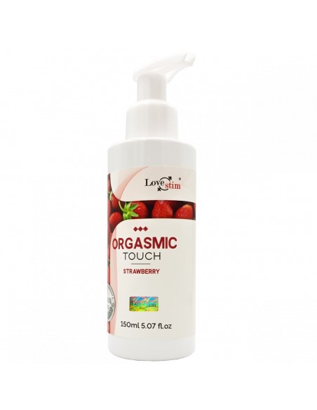 Orgasmic Touch Stawberry 150 ml - Olejki i żele do masażu - 2