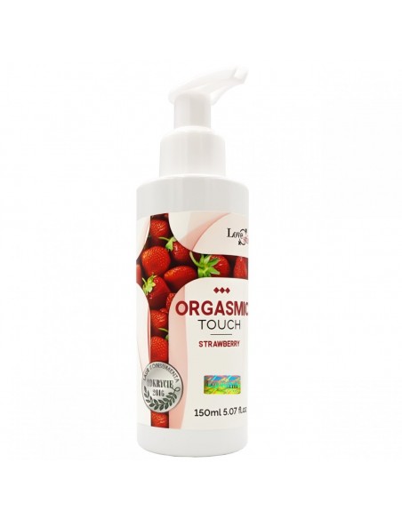 Orgasmic Touch Stawberry 150 ml - Olejki i żele do masażu - 4