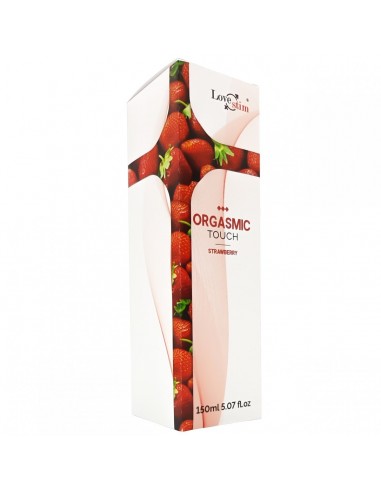 Orgasmic Touch Stawberry 150 ml - Olejki i żele do masażu - 7