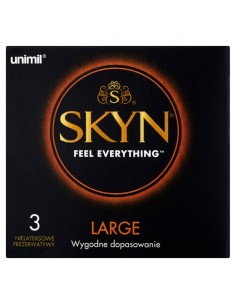 UNIMIL SKYN BOX 3 LARGE - Prezerwatywy klasyczne - 1 2