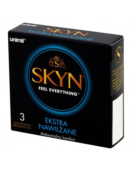 UNIMIL SKYN BOX 3 EXTRA WET - Prezerwatywy klasyczne - 1