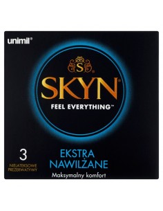 UNIMIL SKYN BOX 3 EXTRA WET - Prezerwatywy klasyczne - 1 2