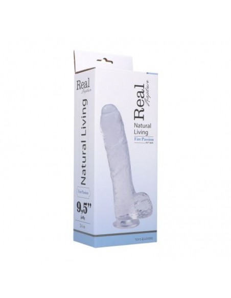 Dildo Clear Passion XL - Dilda żelowe - 4