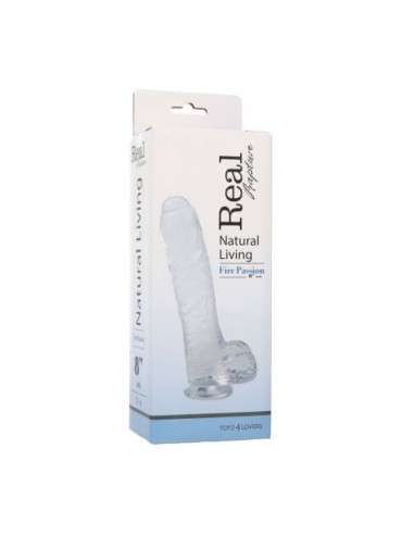 Dildo Clear Passion Medium - Dilda żelowe - 4