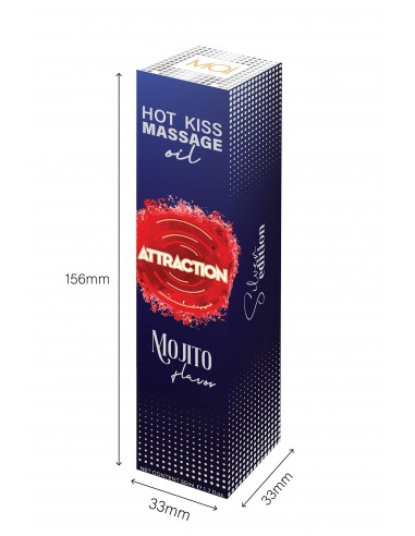 Massage Oil Attraction Mojito Balm 50 ml - Olejki i żele do masażu - 6