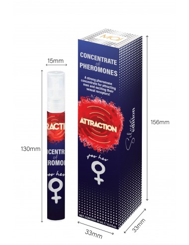 CONCENTRATED PHEROMONES FOR HER ATTRACTION 10 ML - Feromony kobiece - 5