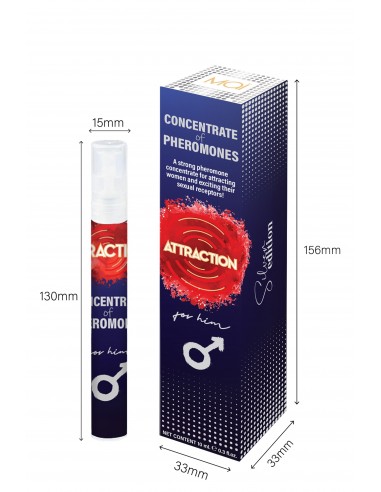 Concentrated Pheromones For Him Attraction 10 ml - Feromony męskie - 5