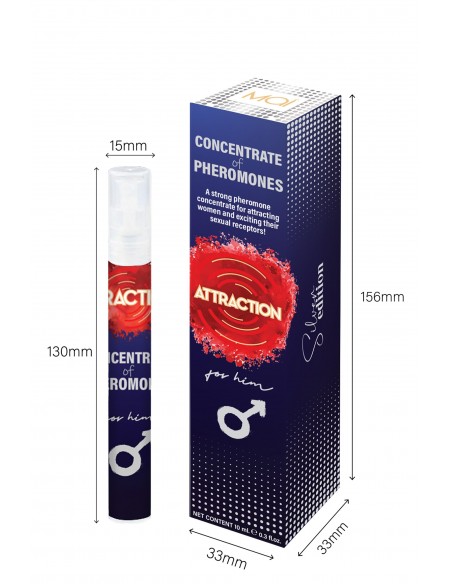 Concentrated Pheromones For Him Attraction 10 ml - Feromony męskie - 5