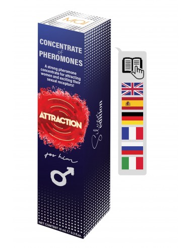 Concentrated Pheromones For Him Attraction 10 ml - Feromony męskie - 7