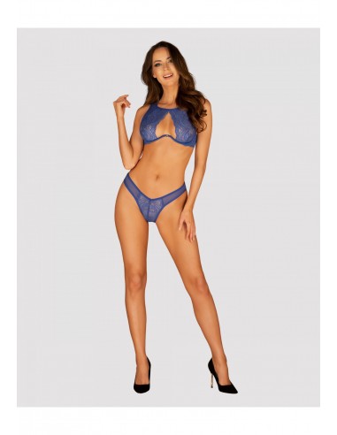Giselia komplet 2-częściowy niebieski   XS/S - Komplety bielizny erotycznej - 3