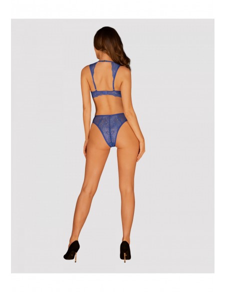 Giselia komplet 2-częściowy niebieski   XS/S - Komplety bielizny erotycznej - 4