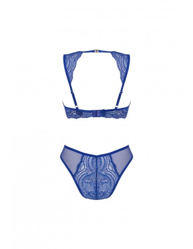 Giselia komplet 2-częściowy niebieski   XS/S - Komplety bielizny erotycznej - 6