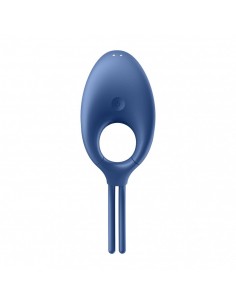 Wibrujący Pierścień Na Penisa Swordsman (Blue) - Pierścienie erekcyjne wibrujące - 1