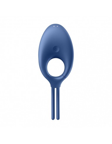 Wibrujący Pierścień Na Penisa Swordsman (Blue) - Pierścienie erekcyjne wibrujące - 1