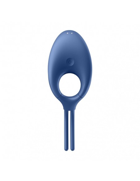 Wibrujący Pierścień Na Penisa Swordsman (Blue) - Pierścienie erekcyjne wibrujące - 1