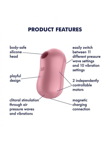 Stymulator-Cotton Candy (Light Red) - Wibratory Bezdotykowe - 3