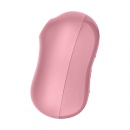Stymulator łechtaczki Satisfyer Cotton Candy Light Red - fala powietrzna 11 trybów i 12 programów wibracji, 8,6 × 4,2 × 4,8 cm - 5