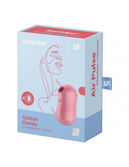 Stymulator-Cotton Candy (Light Red) - Wibratory Bezdotykowe - 8