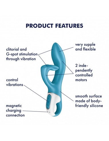 Wibrator-Embrace me (Turquoise) - Wibratory Punktu G - 7