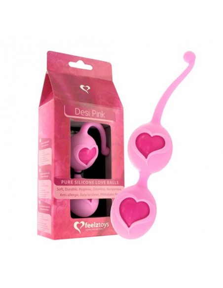 Kulki Gejszy Desi Love Balls Pink - Kulki Gejszy Podwójne i Pojedyncze - 1