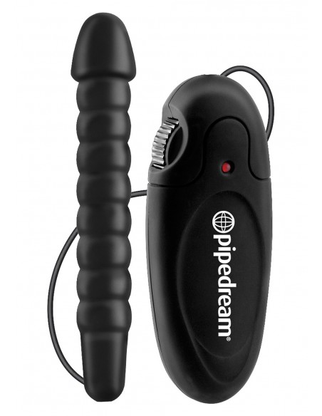 Zatyczka Analna z Wibracjami Vibrating Butt Buddy Black - Kulki i korki analne wibrujące - 1