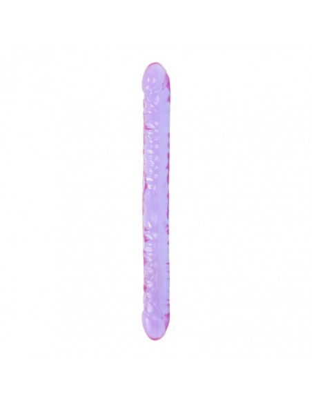 Podwójne Dildo DOUBLE DONG 18INCH JELLIES PURPLE - Dilda podwójne - 1