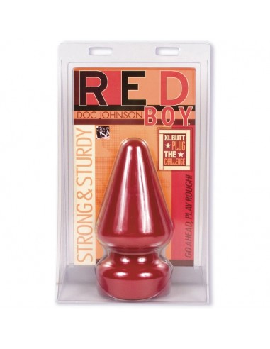 Korek Analny Red Boy Line Xl Butt Plug - Ogromne Korki Analne XXL - 1