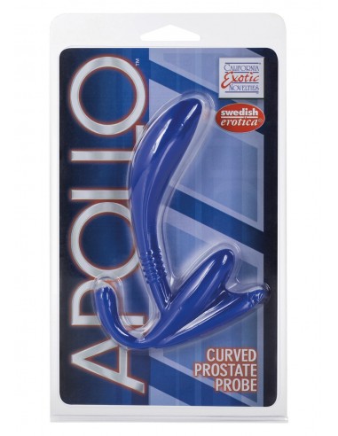 Plug/prostata-APOLLO CURVED PROBE BLUE - Masażery i stymulatory prostaty - 1
