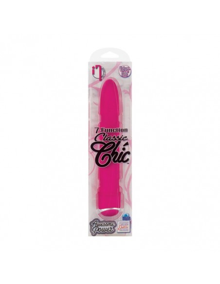 Wibrator-CLASSIC CHIC 7F. MASSAGER PINK 15X3 - Wibratory Klasyczne - 2