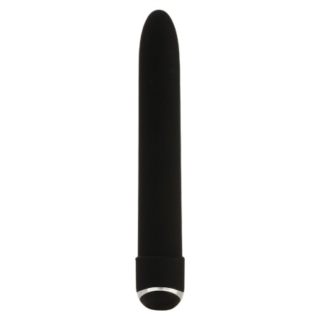 Wibrator Classic Chic Black – 15 cm, 7 funkcji wibracji - 1