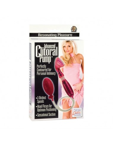 Pompka-ADVANCED CLITORAL PUMP PINK - Pompki do sutków i pochwy - 1