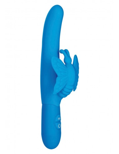 Wibrator 10 Funct Fluttering Butterfly Blue - WIBRATORY EKSKLUZYWNE - 2