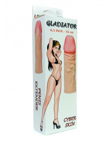 Stymulator-GLADIATOR-6,5"""" - Przedłużki i nakładki na penisa - 5