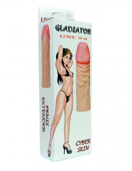 Stymulator-GLADIATOR-6,5"""" - Przedłużki i nakładki na penisa - 5