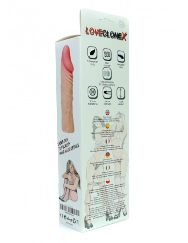 Stymulator-GLADIATOR-6,5"""" - Przedłużki i nakładki na penisa - 6