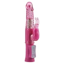 Wibrator króliczek Thrilling Thumper Bunny z rotacyjnym trzpieniem – 25 cm - 1
