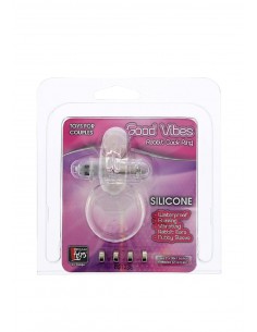 Wibrujący Pierścień Na Penisa Good Vibes Cockring Rabbit - Pierścienie erekcyjne wibrujące - 1