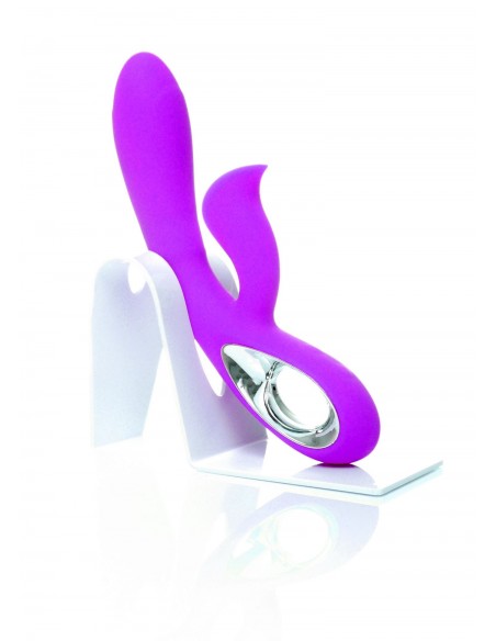 Wibrator-Daro,12 funkcji, USB Fioletowy - Wibratory Punktu G - 5