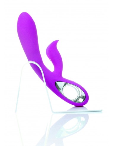 Wibrator-Daro,12 funkcji, USB Fioletowy - Wibratory Punktu G - 6