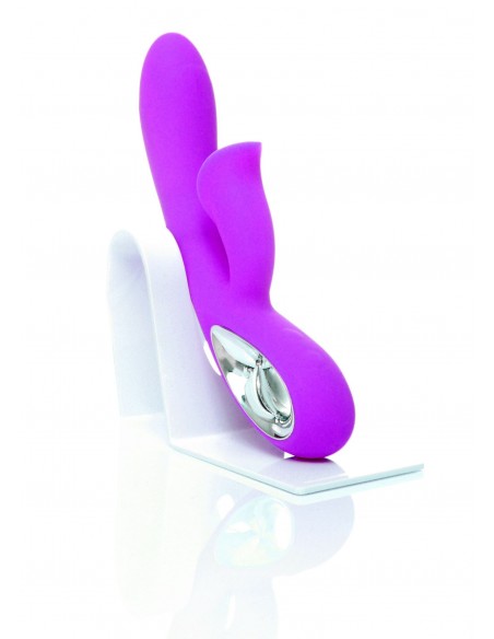 Wibrator-Daro,12 funkcji, USB Fioletowy - Wibratory Punktu G - 7