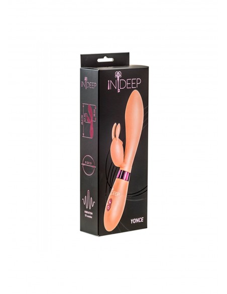 Wibrator Vibrator Indeep Yonce Beige - WIBRATORY EKSKLUZYWNE - 1