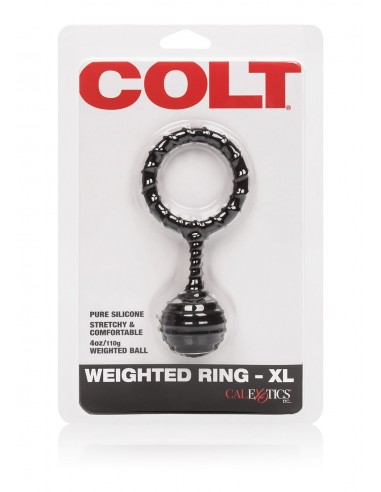 Pierścień Erekcyjny Colt Weighted Ring Xl - Pierścienie erekcyjne niewibrujące - 2