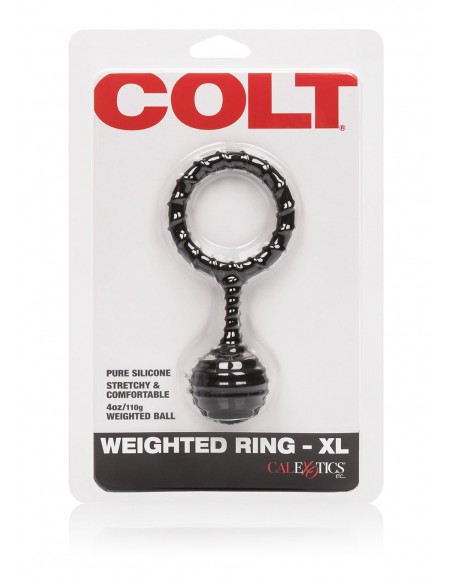 Pierścień Erekcyjny Colt Weighted Ring Xl - Pierścienie erekcyjne niewibrujące - 2
