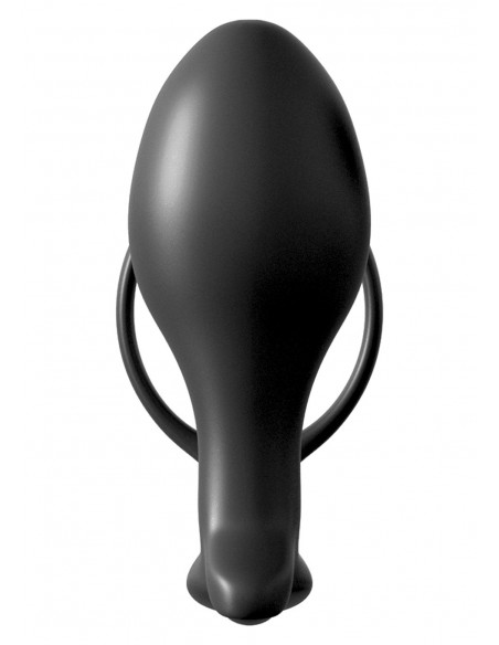 Korek Analny Ass Gasm Cock Ring Advanced Black - Duże Korki Analne - 3