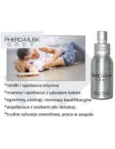 Feromony Phero-Musk Grey 50 ml For Men - Feromony męskie - 1 2