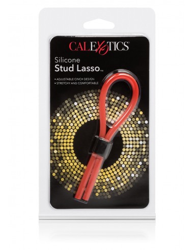 Pierścień Erekcyjny Silicone Stud Lasso Red - Pierścienie erekcyjne niewibrujące - 1