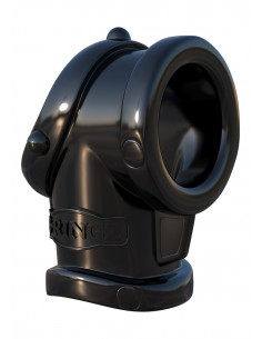 Pierścień Erekcyjny Cock Pipe With Ball Stretcher - Pierścienie erekcyjne niewibrujące - 1