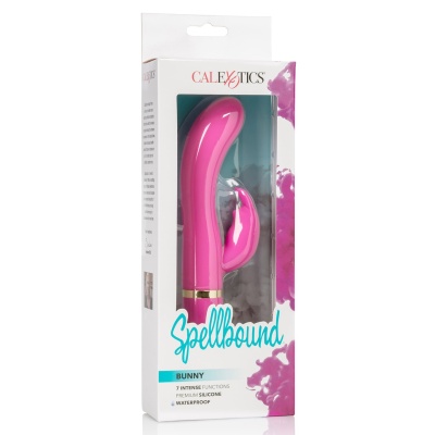 Wibrator punktu G Spellbound Bunny Pink z dwoma silnikami i stymulacją łechtaczki, 11,5 cm - 1 2
