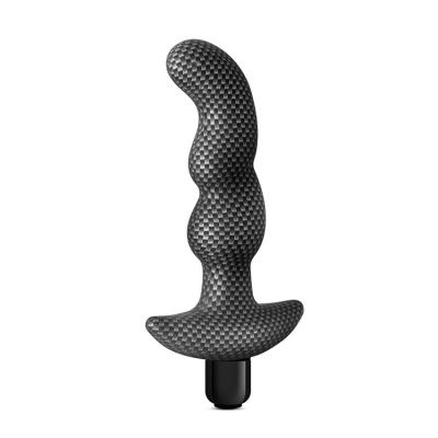 Zatyczka Analna z Wibracjami Spark Ignition Prv-02 Carbon Fiber - 1 2