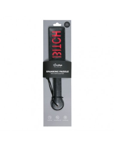 Czarna Skórzana Łopatka - Suka - Baty, pejcze i packi - 2